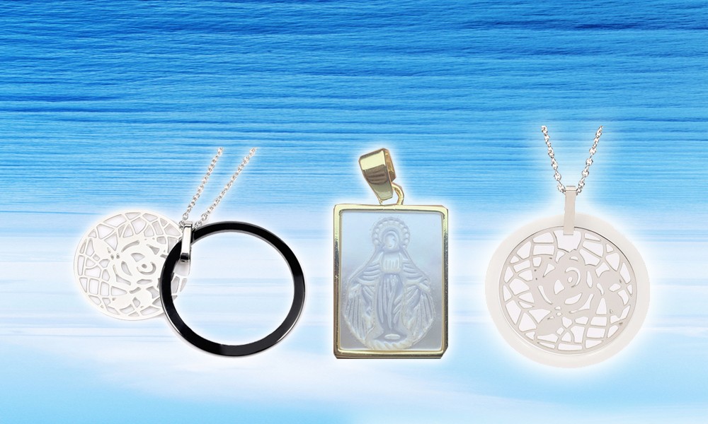 Semi-precious gemstone pendants