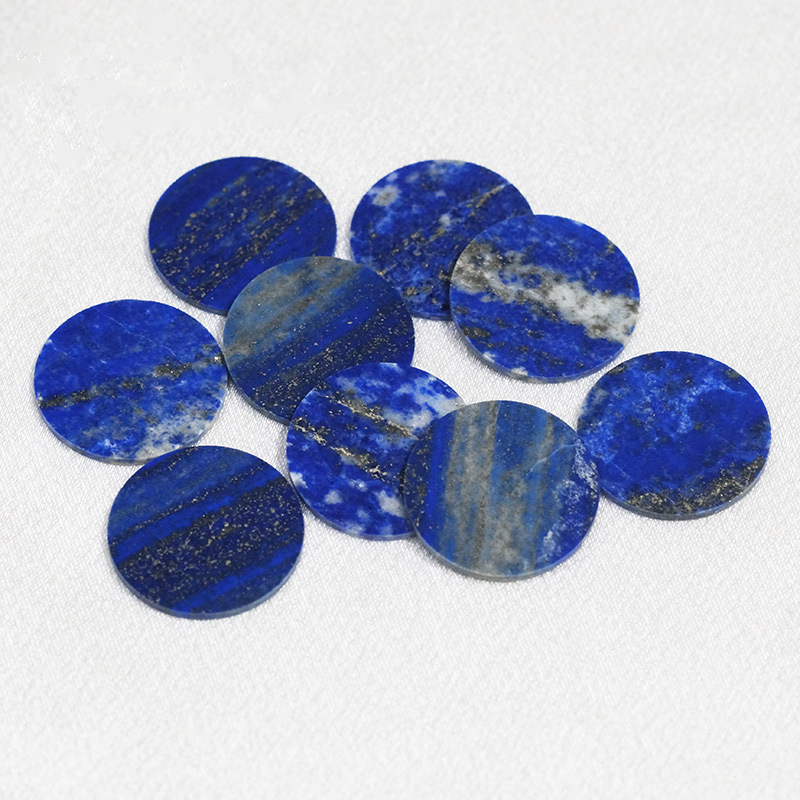 Natural red agate, red jadeite, round piece, bare stone semi-finished product Round slices