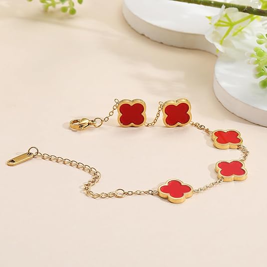 Red agate bracelet