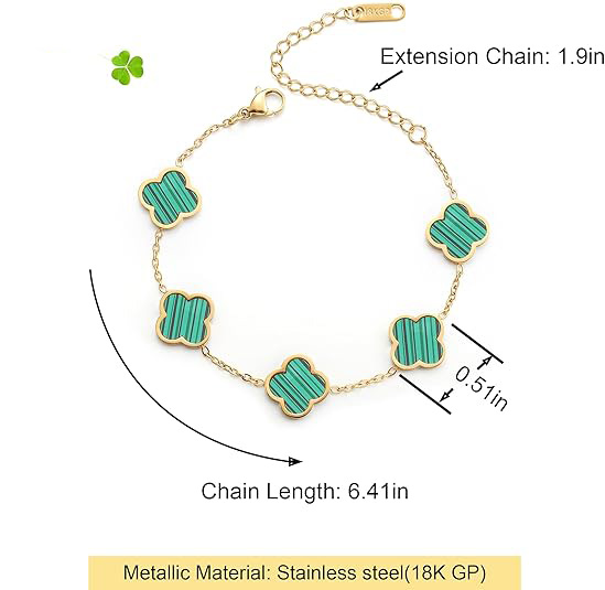 Peacock Stone Bracelet