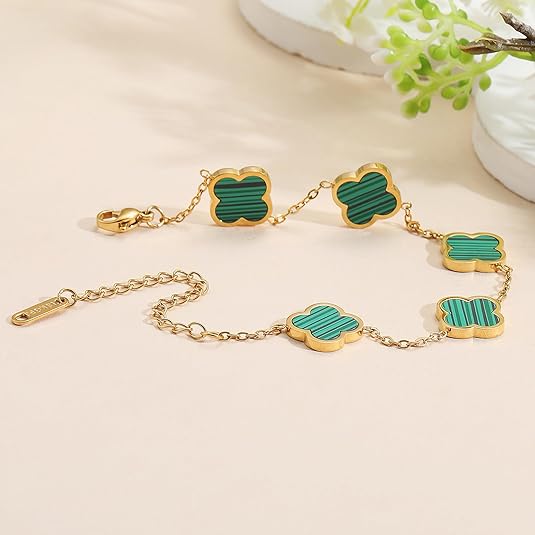 Peacock Stone Bracelet